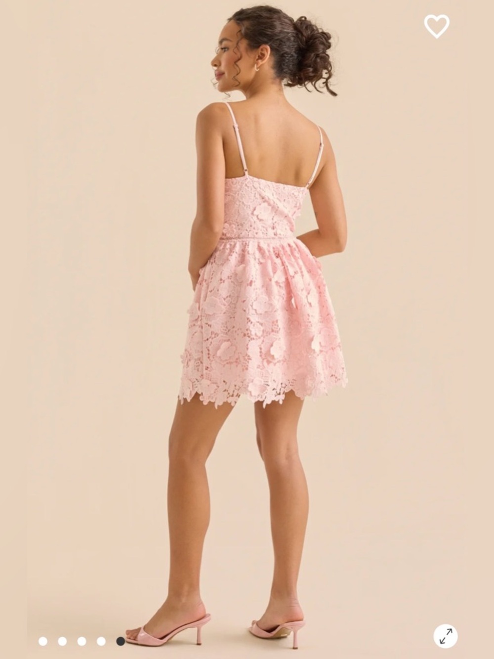 New with Tag! Altar’d State Silvyn Lace Mini Dress - Picture 5 of 10